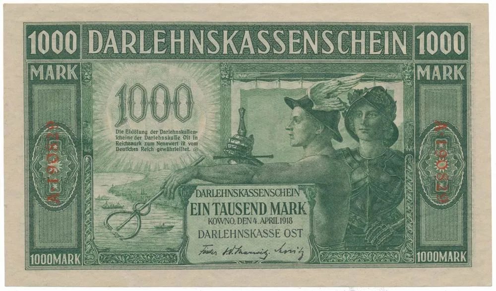 Německo - okupovaná území, 1914 - 1918 — 1