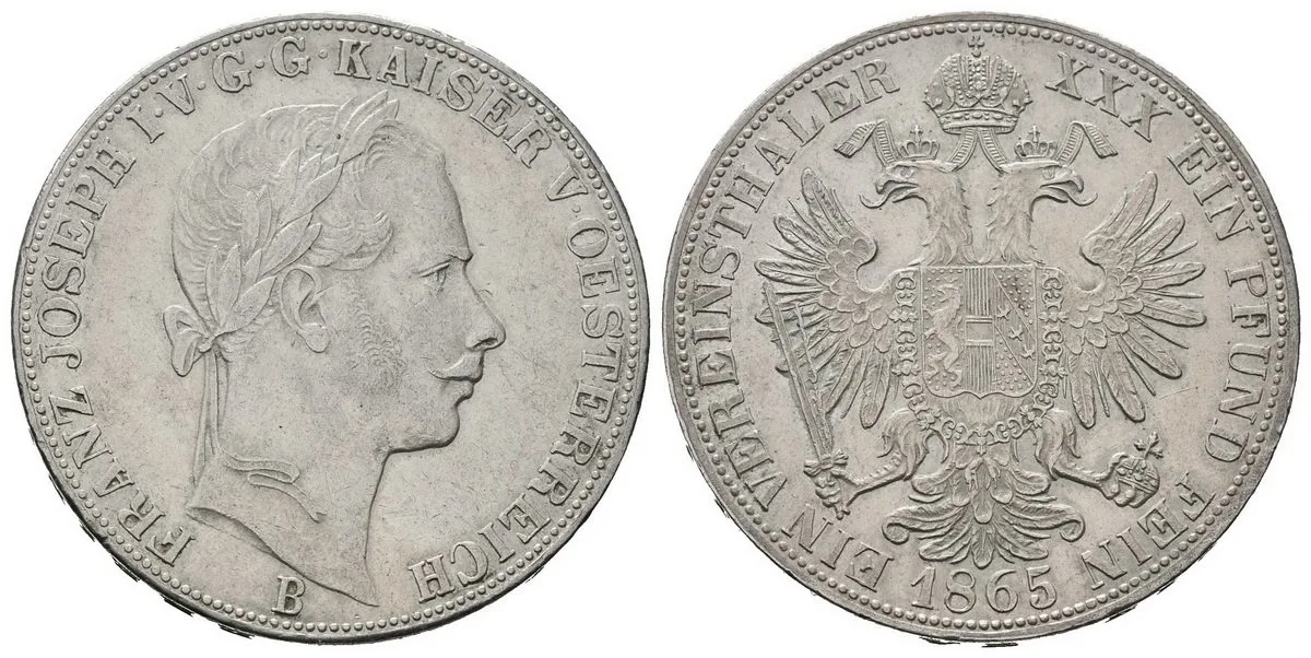 Rakouská a spolková měna, 1857 - 1892 — 1