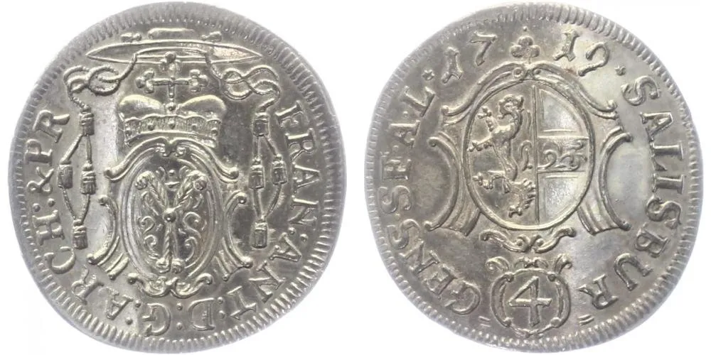 Salzburg - arcibiskupství, Franz Anton Harrach, 1709 - 1727 — 1