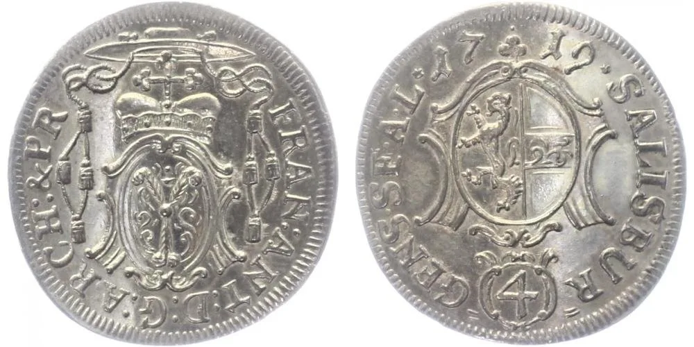Salzburg - arcibiskupství, Franz Anton Harrach, 1709 - 1727 — 1
