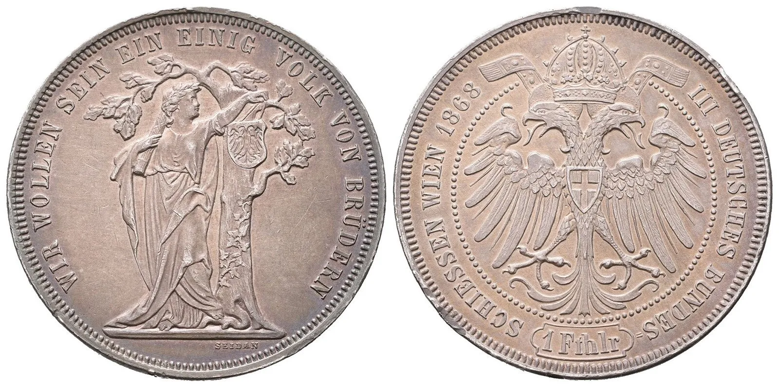Rakouská a spolková měna, 1857 - 1892 — 1
