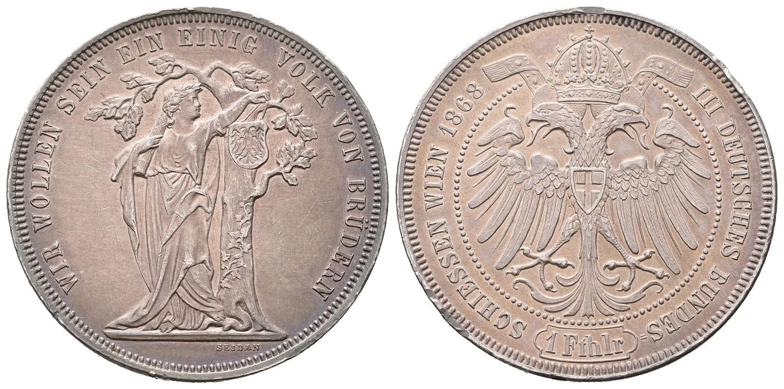 Rakouská a spolková měna, 1857 - 1892 — 1