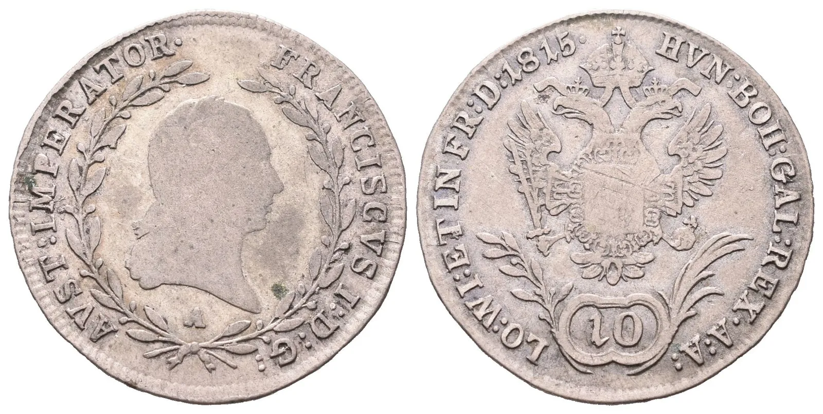 František II., 10 Krejcar 1815 A