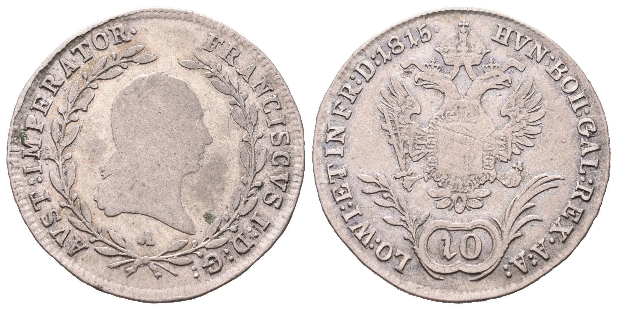 František II., 10 Krejcar 1815 A