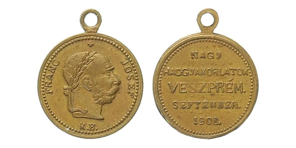 František Josef I., medaile vojenských manévrů — 1