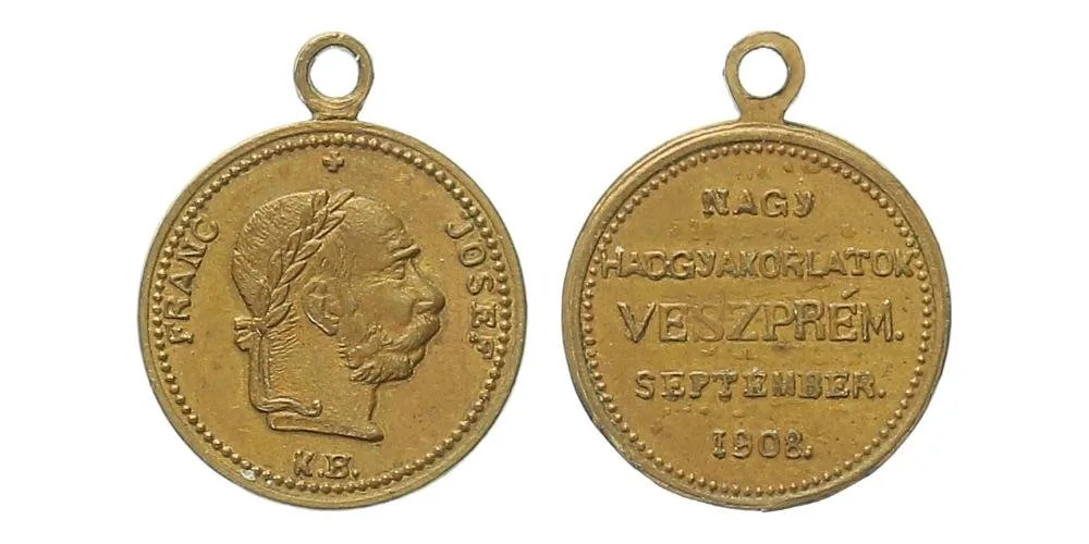 František Josef I., medaile vojenských manévrů — 1