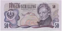 Rakousko, 50 Shilling 1970, P.143