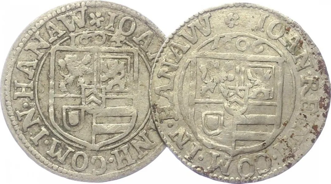 Hanau - Lichtenberg, Johann Reinhard, 1599 - 1625 — 1