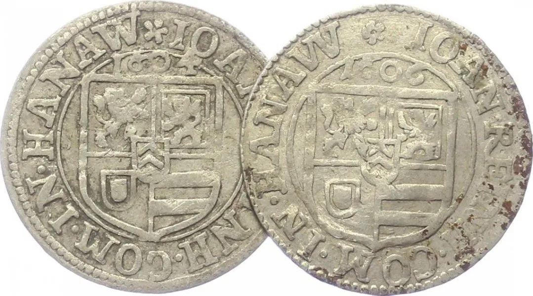 Hanau - Lichtenberg, Johann Reinhard, 1599 - 1625 — 1