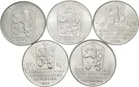 50 Kčs 1986 - Bratislava, Levoča, Praha, Telč a Český Krumlov, — 2