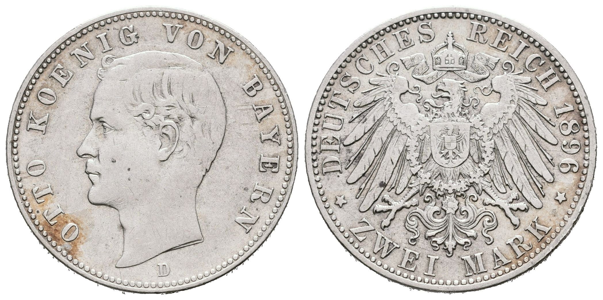 Bavorsko, 2 Marka 1896