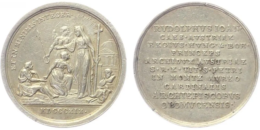 Olomouc - arcibiskupství, Rudolf Jan, 1819 - 1831 — 1