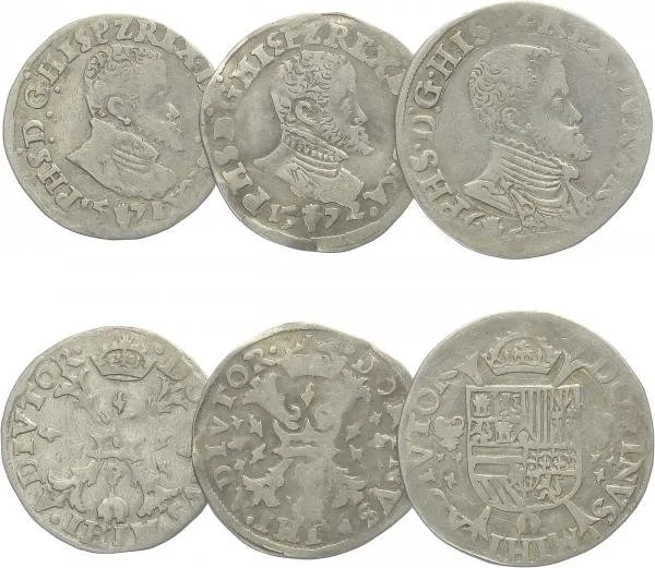 Španělské Nizozemí, Brabant, Philip II., 1555 - 1598 — 1