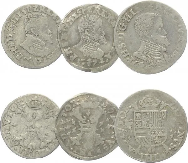 Španělské Nizozemí, Brabant, Philip II., 1555 - 1598 — 1