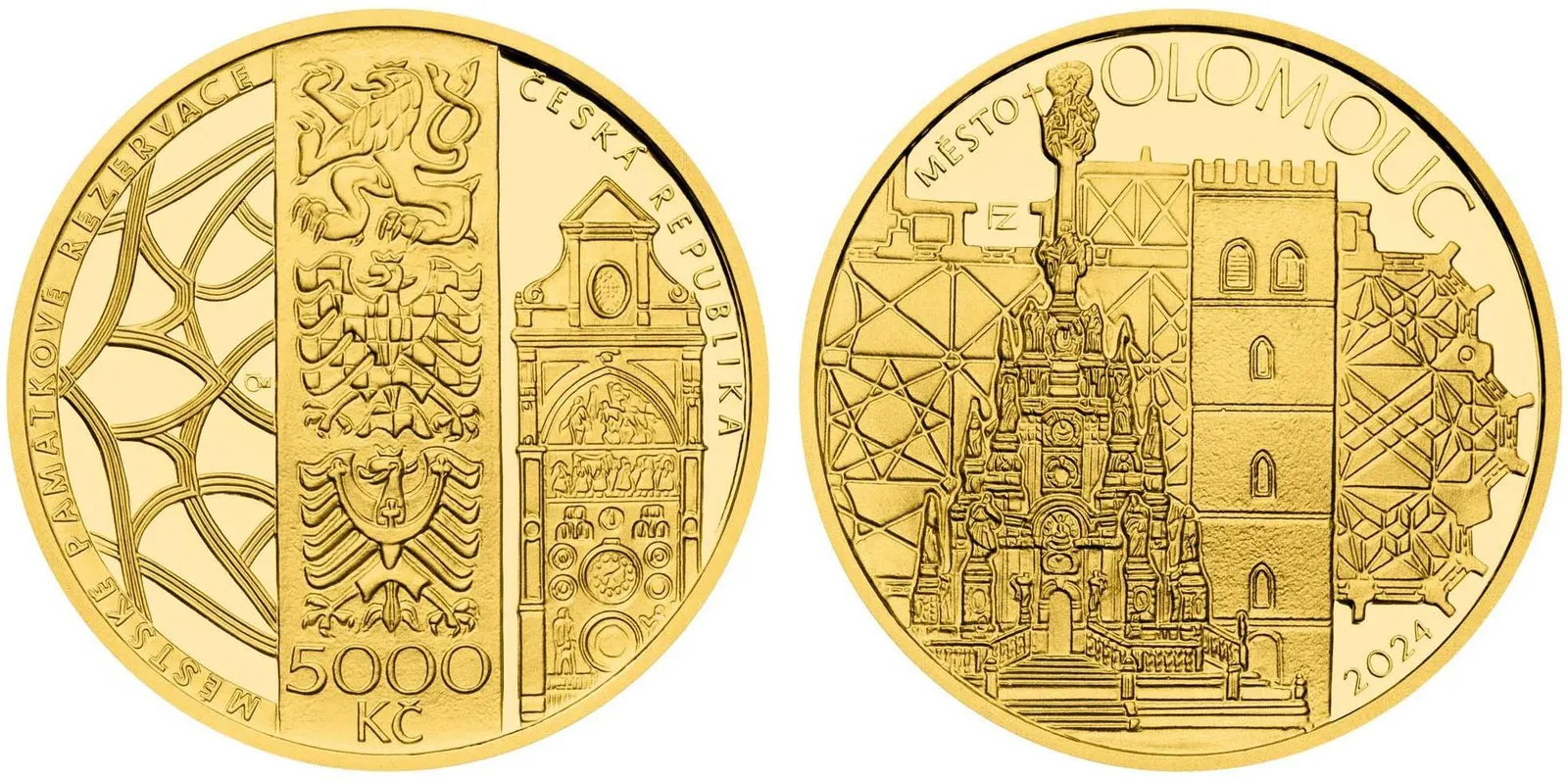 5000 Kč 2024 - Město Olomouc, PROOF