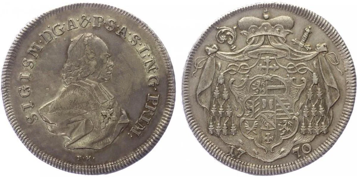 Salzburg - arcibiskupství, Sigismund III. Schrattenbach, 1753 - 1771 — 1