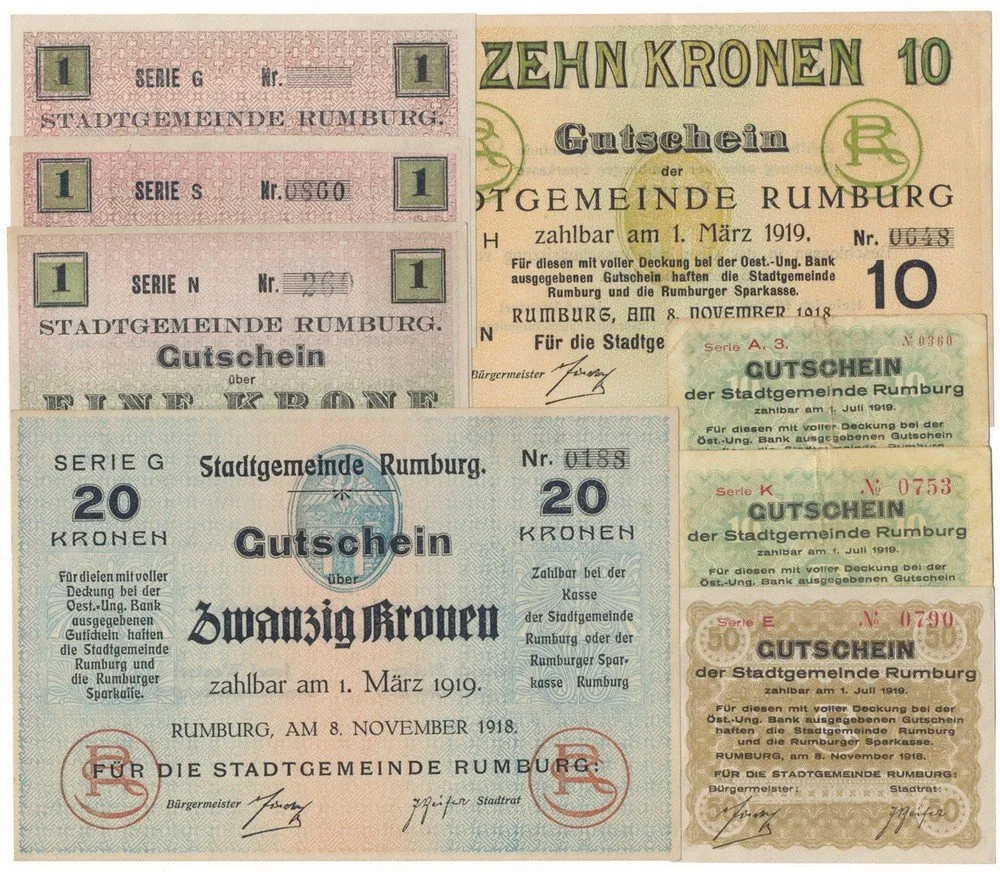 Nouzovky české od roku 1914 — 1