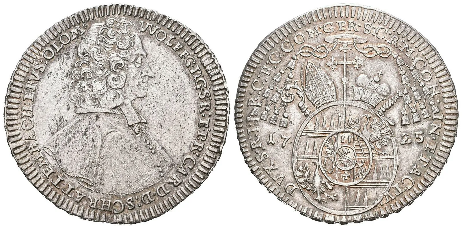 Olomouc - biskupství, Wolfgang von Schrattenbach, 1711 - 1738 — 1