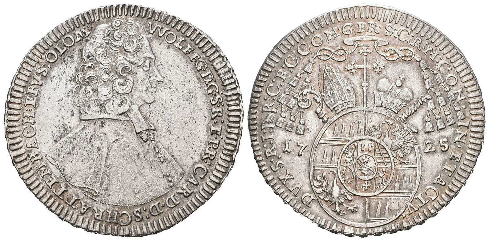 Olomouc - biskupství, Wolfgang von Schrattenbach, 1711 - 1738 — 1
