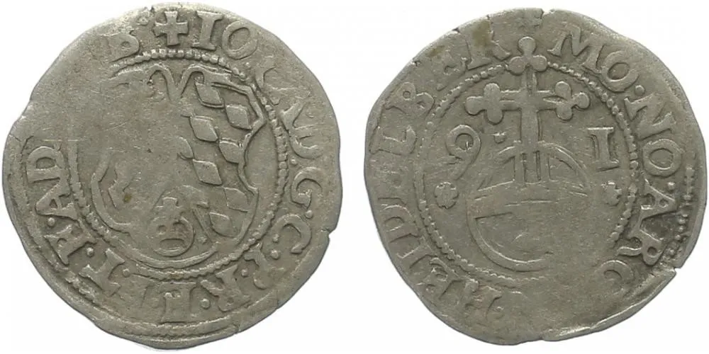 Kur - Pfalz, Johann Casimir, 1575 - 1592, Administrator — 1