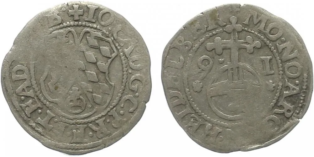 Kur - Pfalz, Johann Casimir, 1575 - 1592, Administrator — 1
