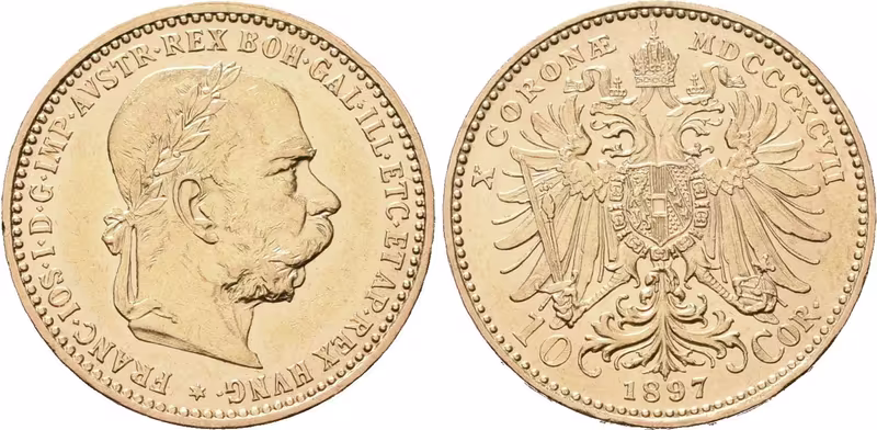 10 Koruna 1897