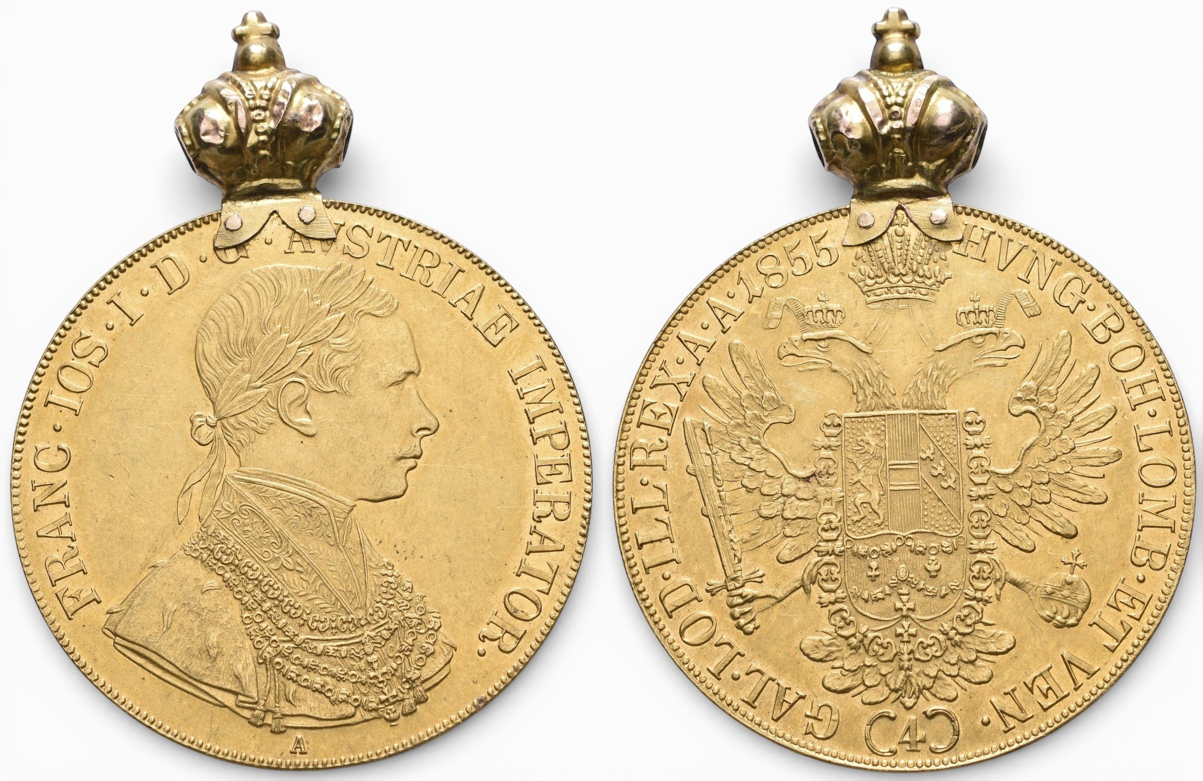 4 Dukát 1855 A