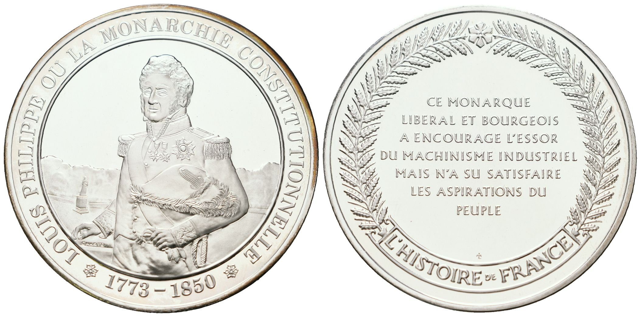 Francie - AR Medaile b.l. - Louis-Philippe