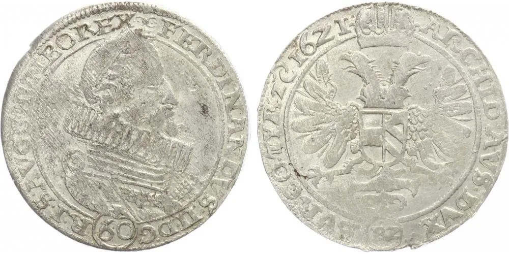 Ferdinand II., 1619 - 1637 (Mince kiprová) — 1