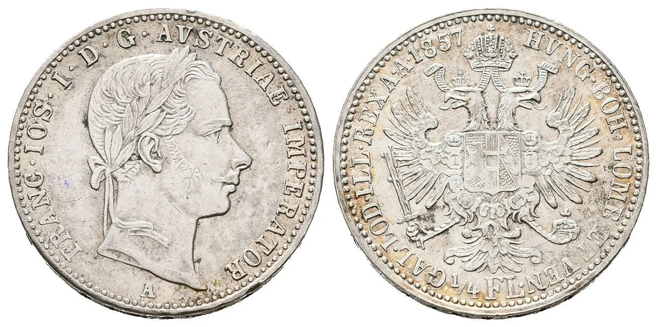 Rakouská a spolková měna, 1857 - 1892 — 1