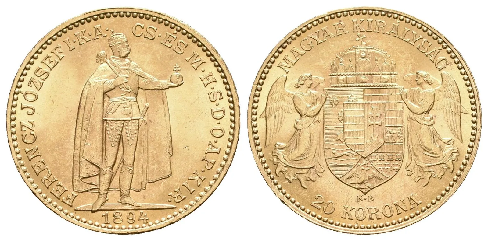 20 Koruna 1894 KB