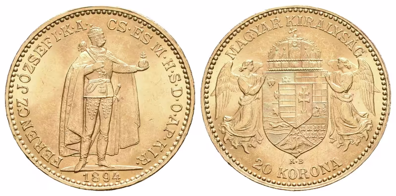 20 Koruna 1894 KB