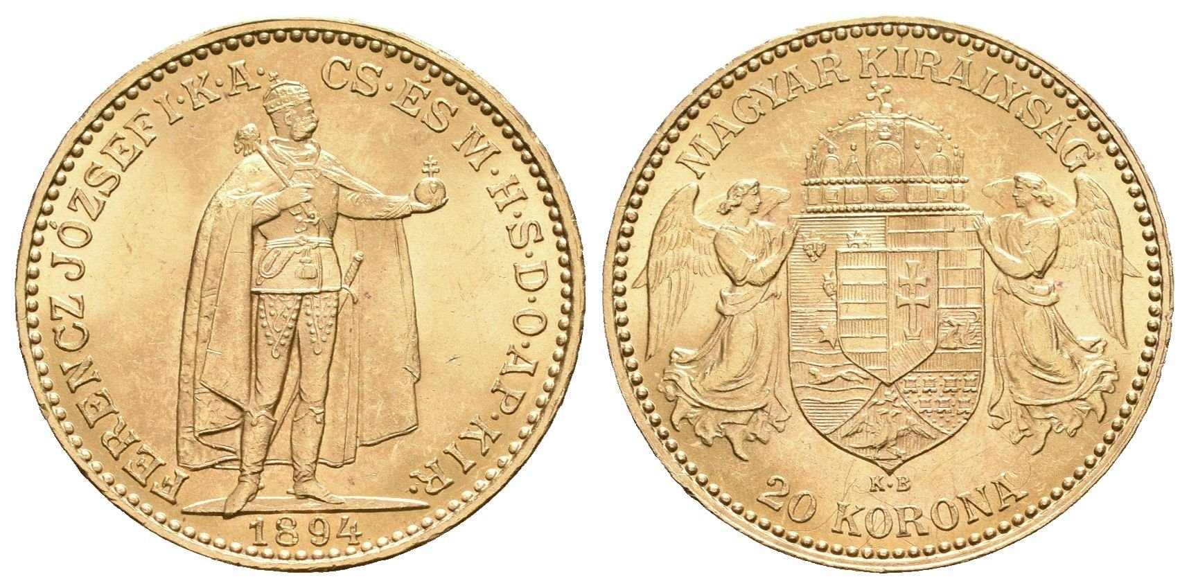 20 Koruna 1894 KB