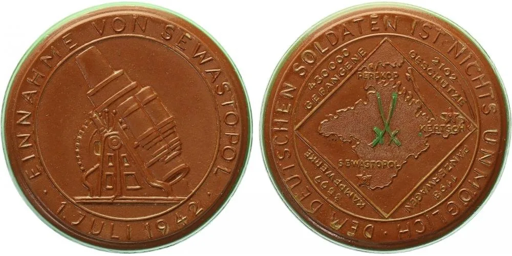 Německo, pamětní porcelánové medaile — 1