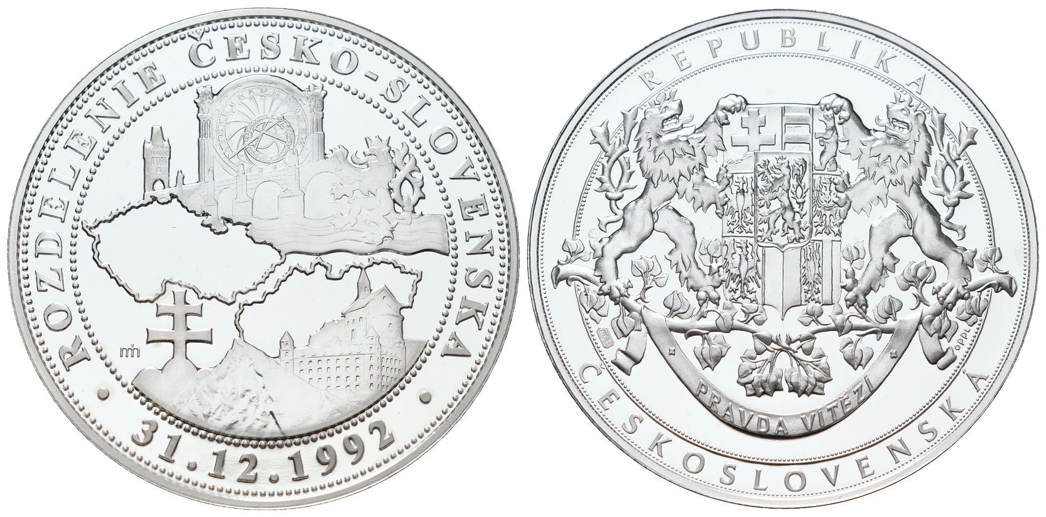 Oppl Vladimír - Rozdělenie Česko Slovenska