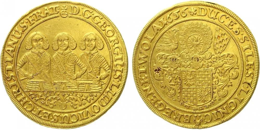 Slezsko, Lehnice - Břeh - Volava, Georg, Ludwig a Christian, 1639 - 1663 — 1