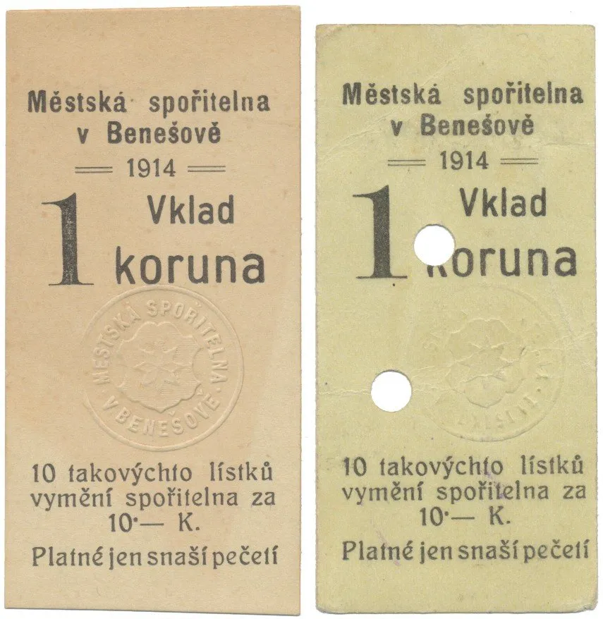 Nouzovky české od roku 1914 — 1
