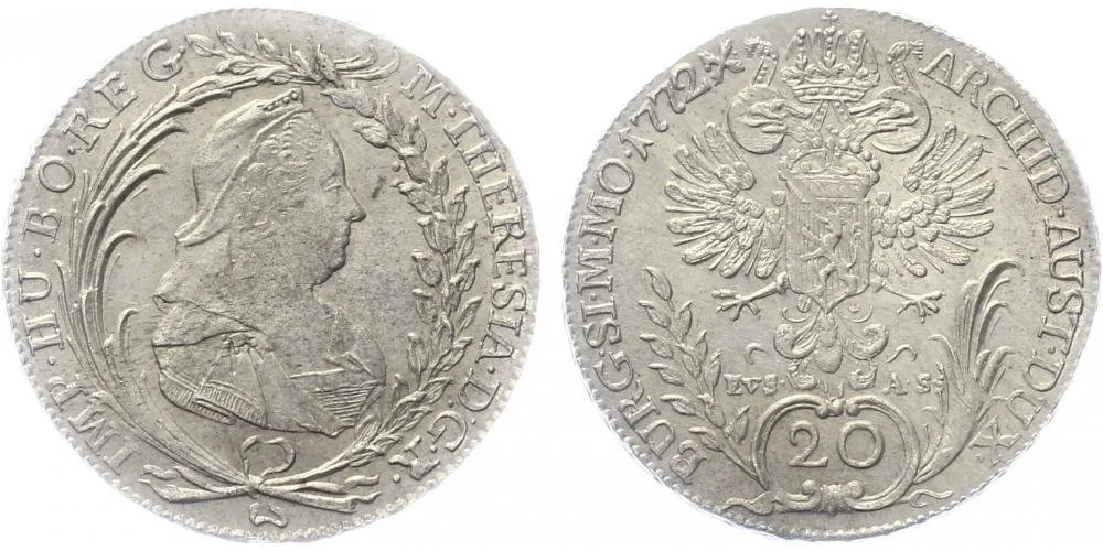Marie Terezie, 1740 - 1780 — 1