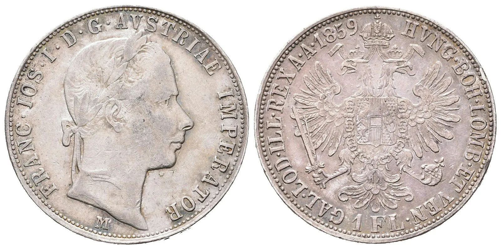 Rakouská a spolková měna, 1857 - 1892 — 1