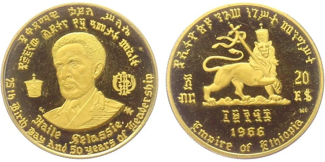 Etiopie, Haile Selassie I., 1930 - 1936, 1941 - 1974 — 1