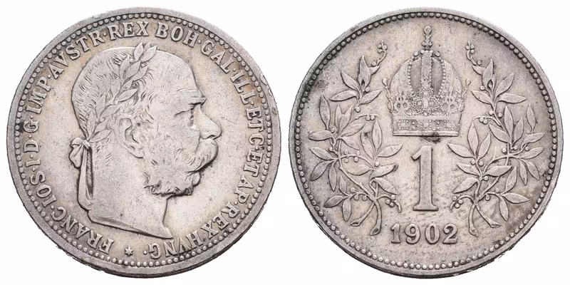 1 Koruna 1902