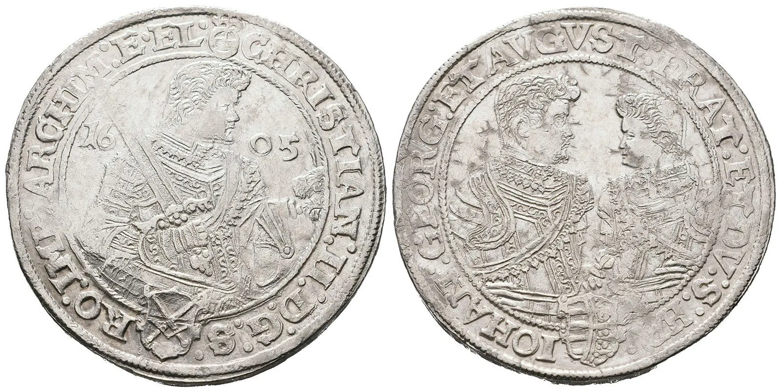 Sasko, Christian II., Johann Georg I. a August, 1591 - 1611 — 1