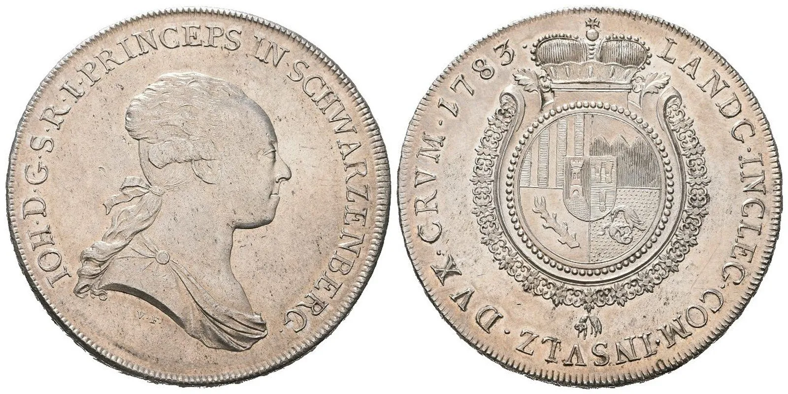 Schwarzenberg, Johann Nepomuk, 1782 - 1789 — 1
