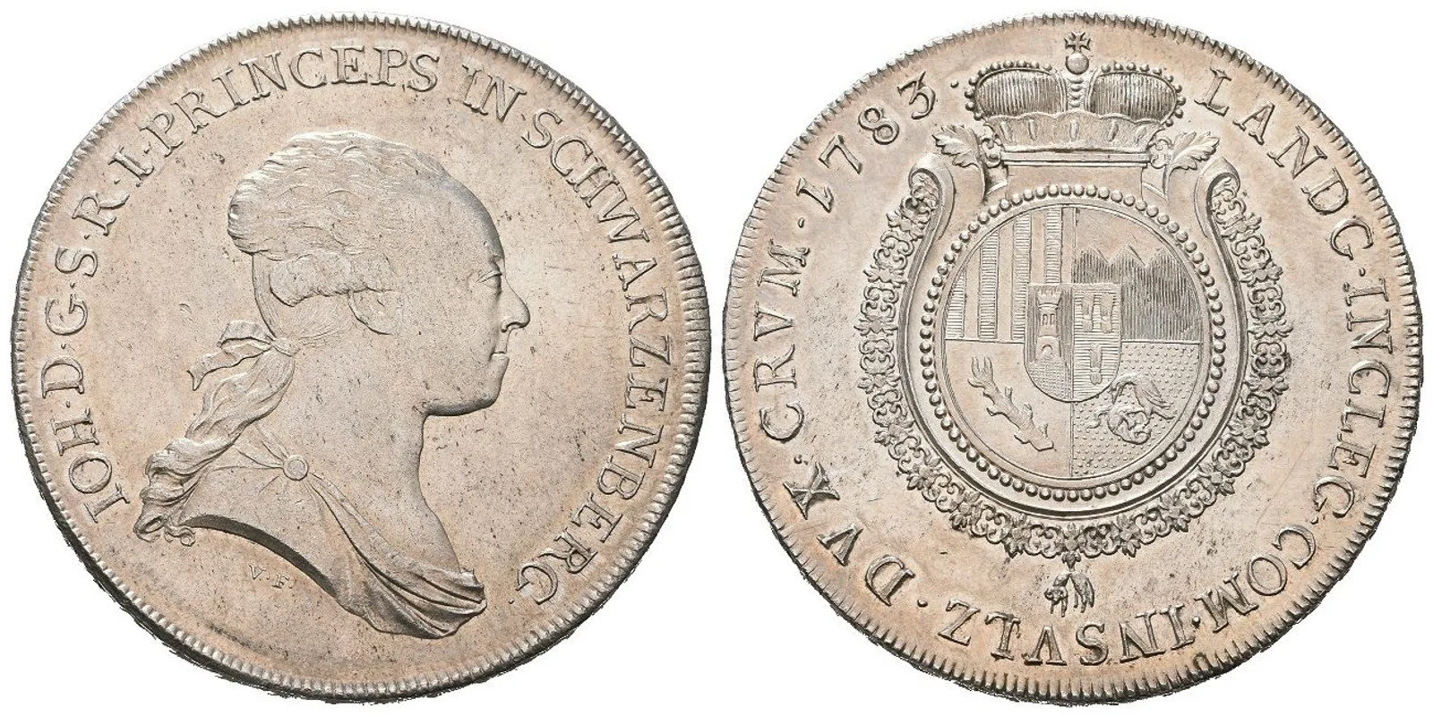 Schwarzenberg, Johann Nepomuk, 1782 - 1789 — 1