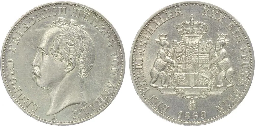 Anhalt - Dessau, Leopold Friedrich, 1817 - 1871 — 1
