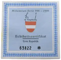 Rakousko, 100 Schilling 1995 - První republika - fotografie 2