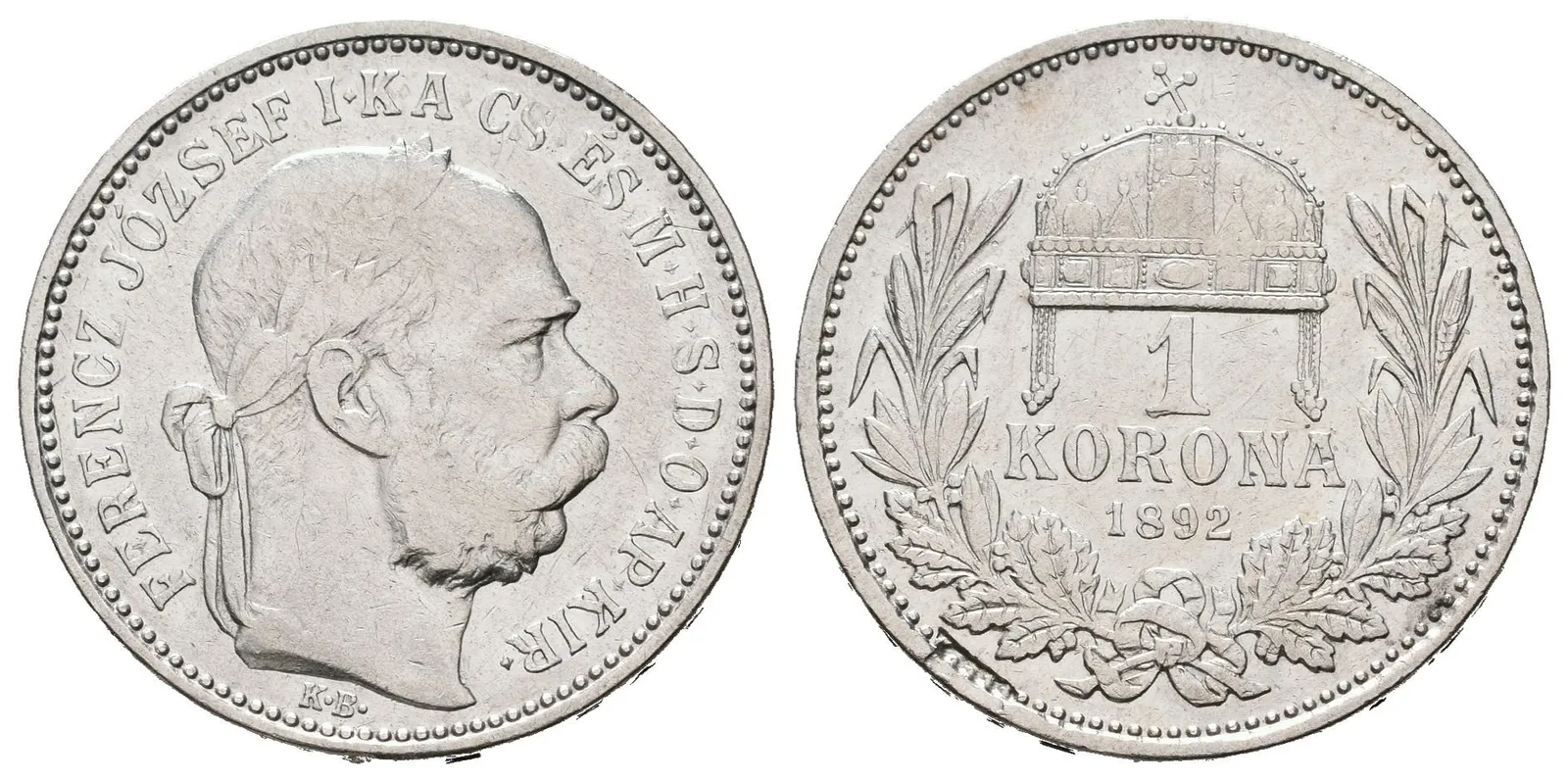 1 Koruna 1892 KB