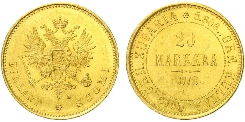 Ražby pro Finsko, Alexander II., 1855 - 1881 — 1