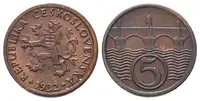 5 Haléř 1932