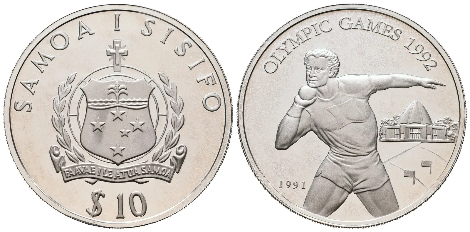 Samoa, 10 Tala 1991, XXV. Olympijské hry Barcelona